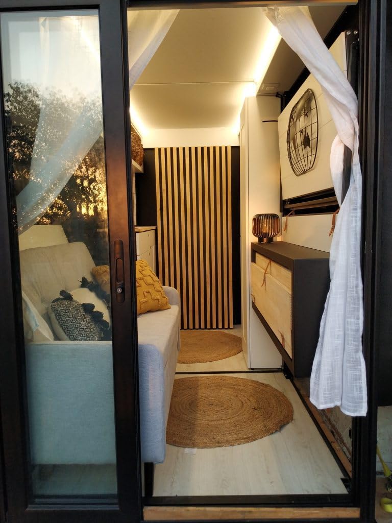 Modular Camper Van Conversion Kit for Sprinter Van and Ford Transit | Removable Van Interior with Bed, Couch, Fridge | RV Upgrades, Van Accessories, and Camper Must Haves 2025
