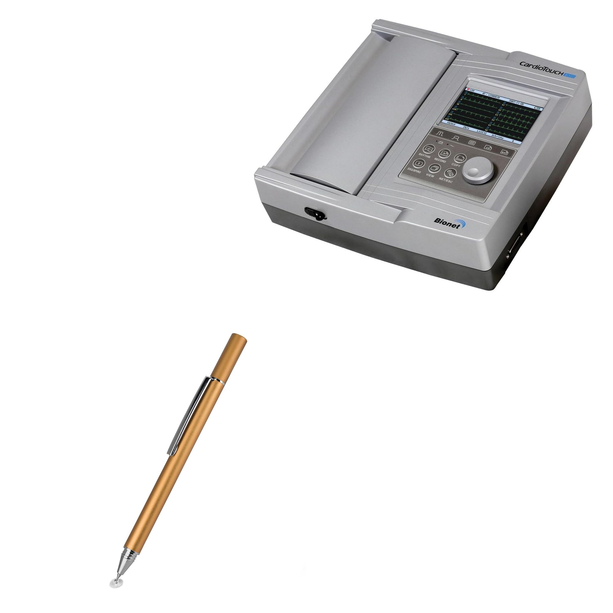BoxWave Stylus Pen Compatible with Bionet CardioTouch 3000 - FineTouch Capacitive Stylus, Super Precise Stylus Pen - Champagne Gold