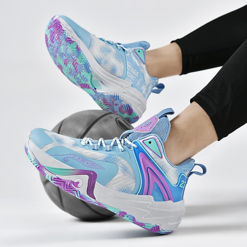 Scarpe da basket da donna, scarpe da pallavolo, scarpe da palestra da donna, traspiranti, antiscivolo, scarpe sportive per interni ed esterni