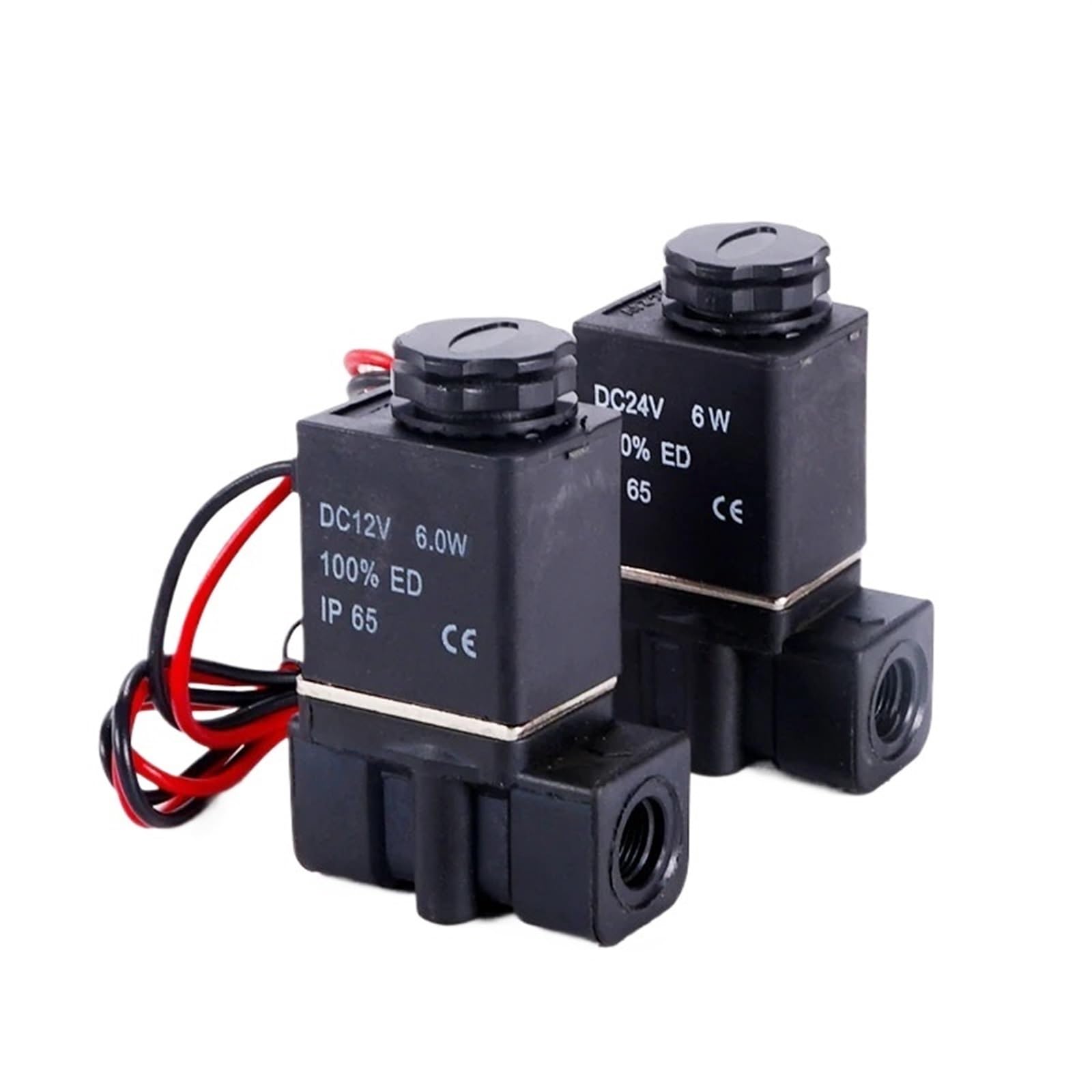 Vanne pneumatique 2 voies normalement fermée commutation rapide DC24V