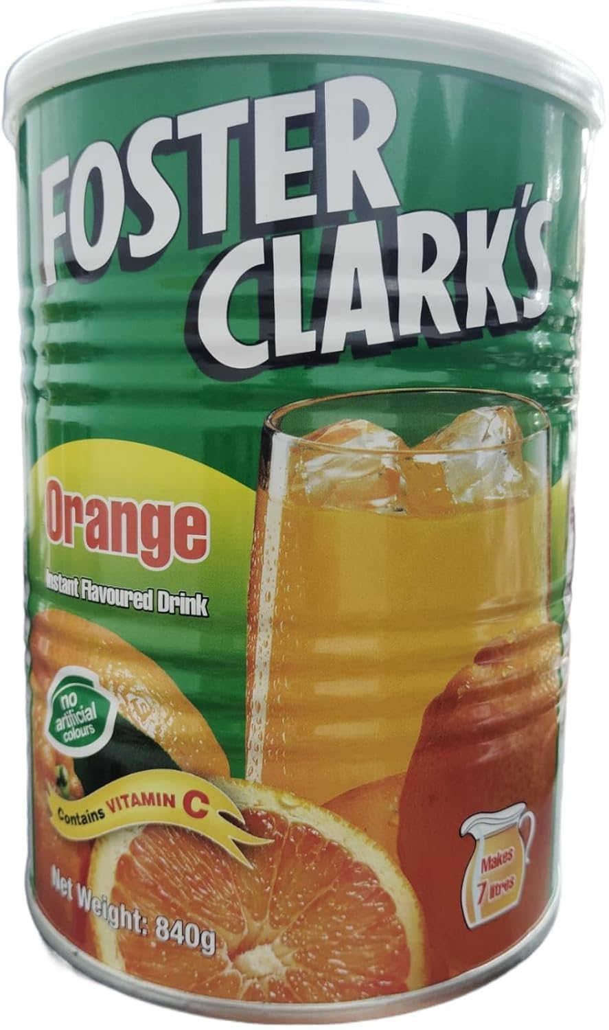 Foster Clark's Orange Instant Flavoured Drink With Vitamin C Makes 7 Litres 840g-image-14