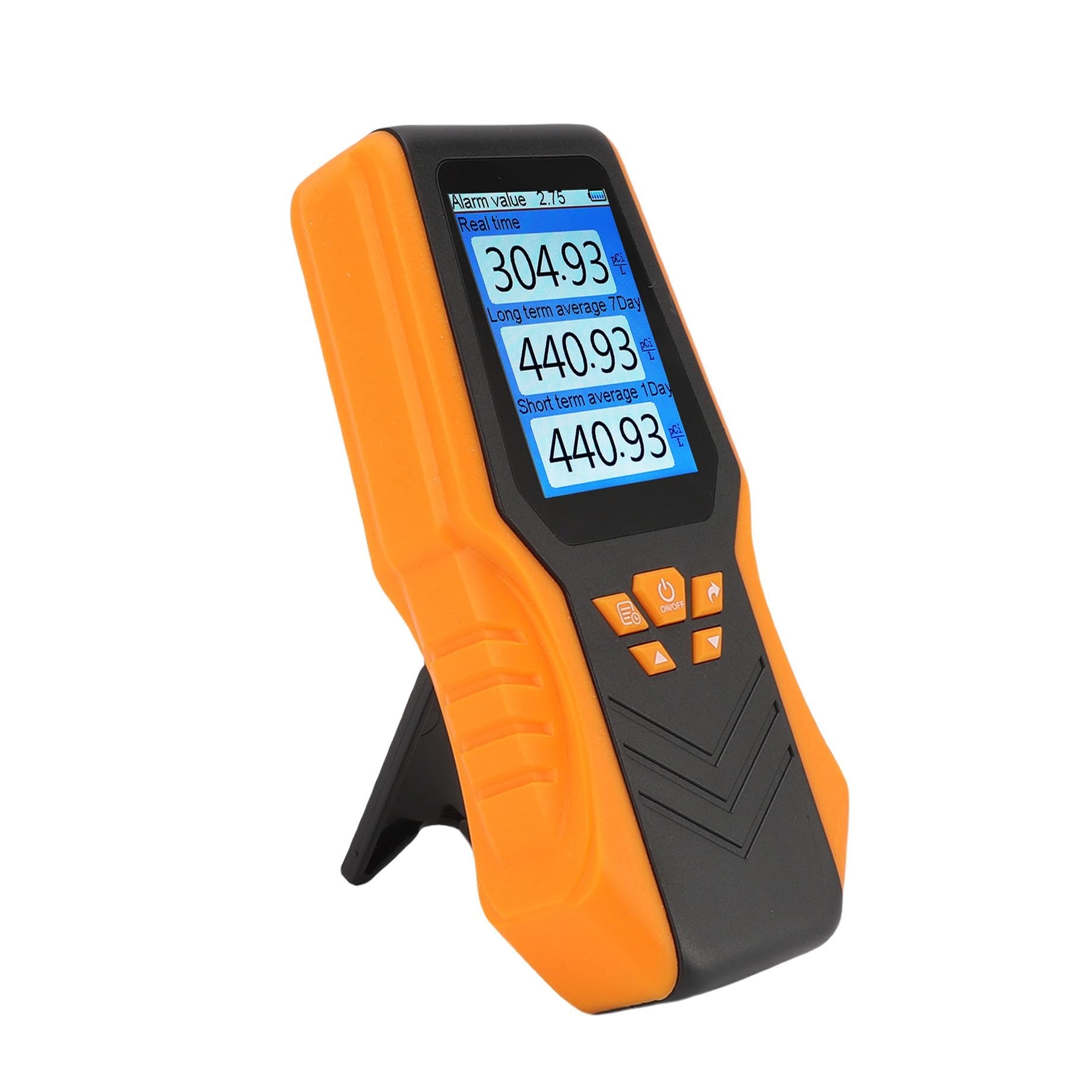 Detector de Gases, Detector de radón con Pantalla LCD, Prueba, Detector Aire for el hogar y la Escuela