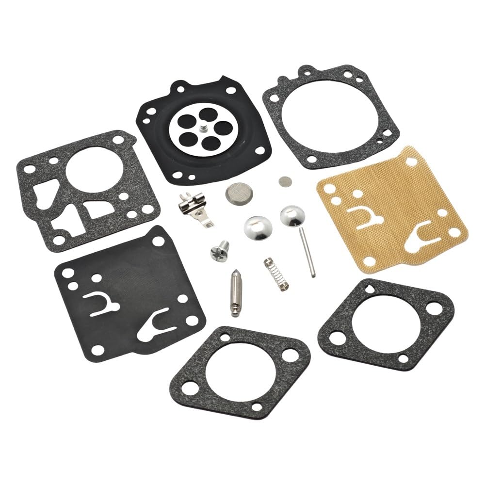 Jardinería Kit de reparación de carburador de 20 Piezas for cortacésped RK-23HS, RK-23-HS y Herramientas de jardín. Piezas de Mantenimiento