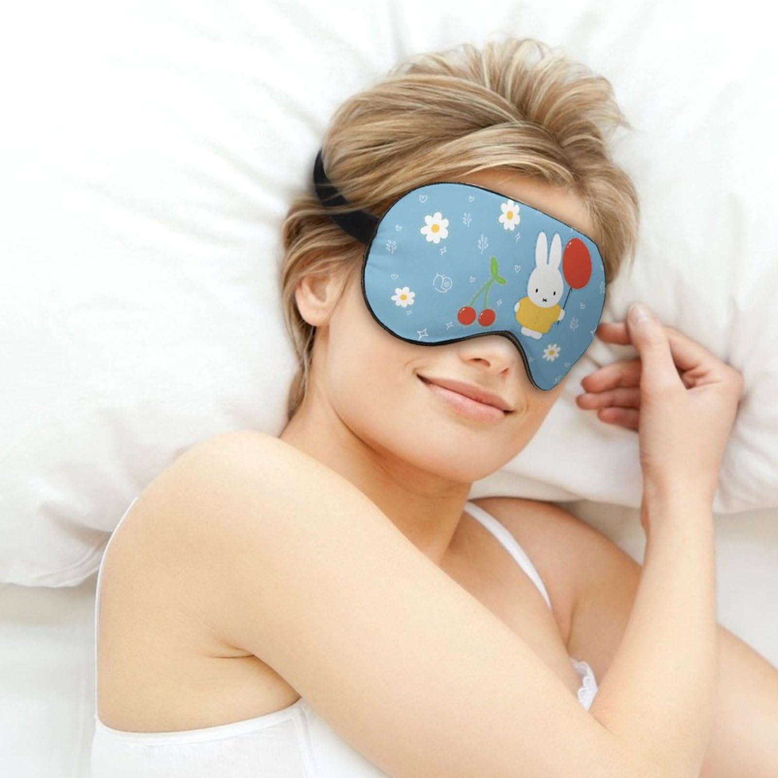 Amazon.co.jp: ミッフィー アイマスク 睡眠アイマスク 目隠し 睡眠用