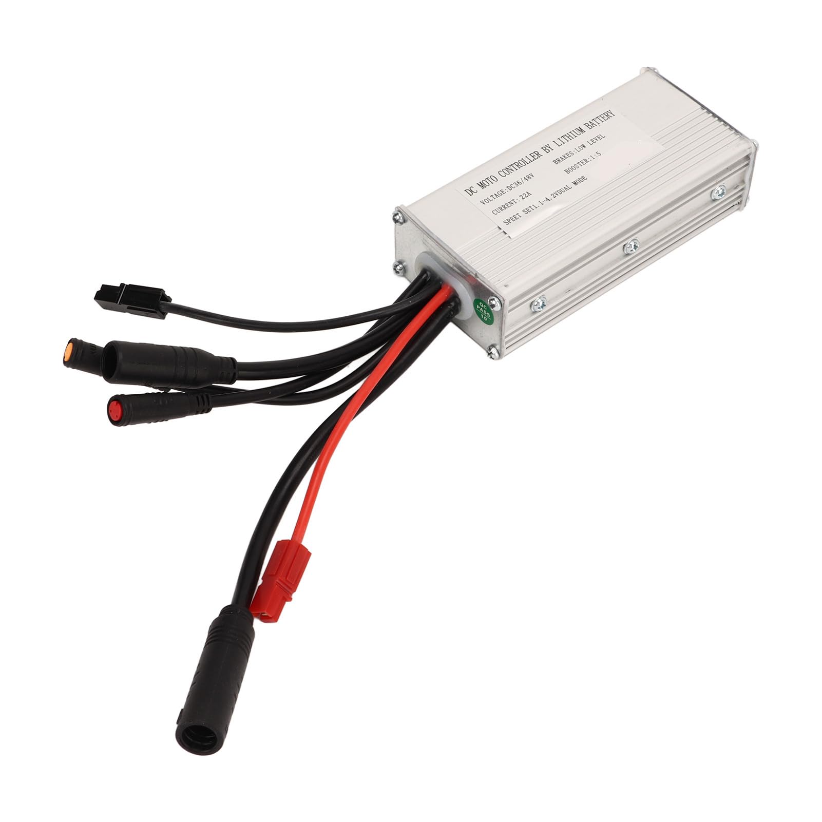 Generic Zestaw Wodoodpornego Wyświetlacza Sterownika Silnika Elektrycznego 22A do Samodzielnego Montażu Rowerów Elektrycznych i Skuterów Metal ABS
