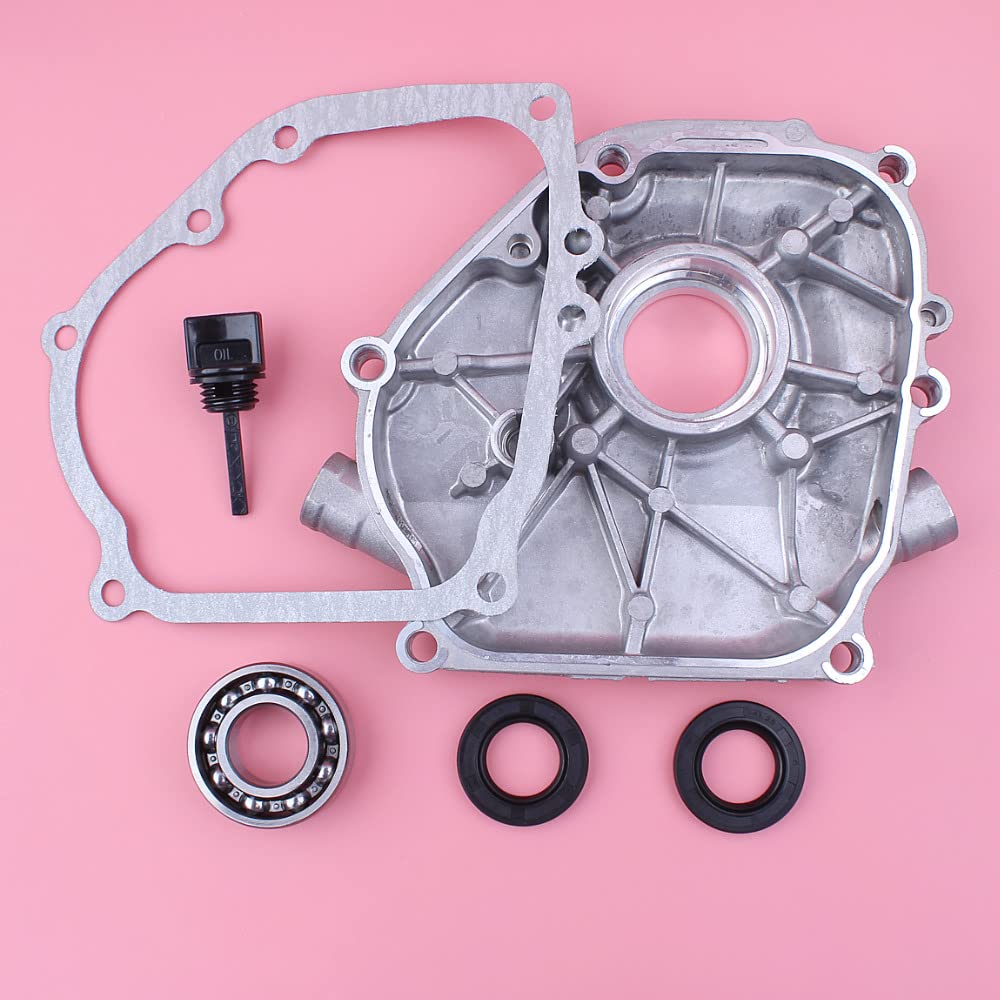 Junta Protectora de cárter for Hond GX160 GX200 GX 160 200 5.5HP 6.5HP, cojinete de manivela, Varilla de Nivel de Sello de Aceite, Pieza de Motor de cortacésped