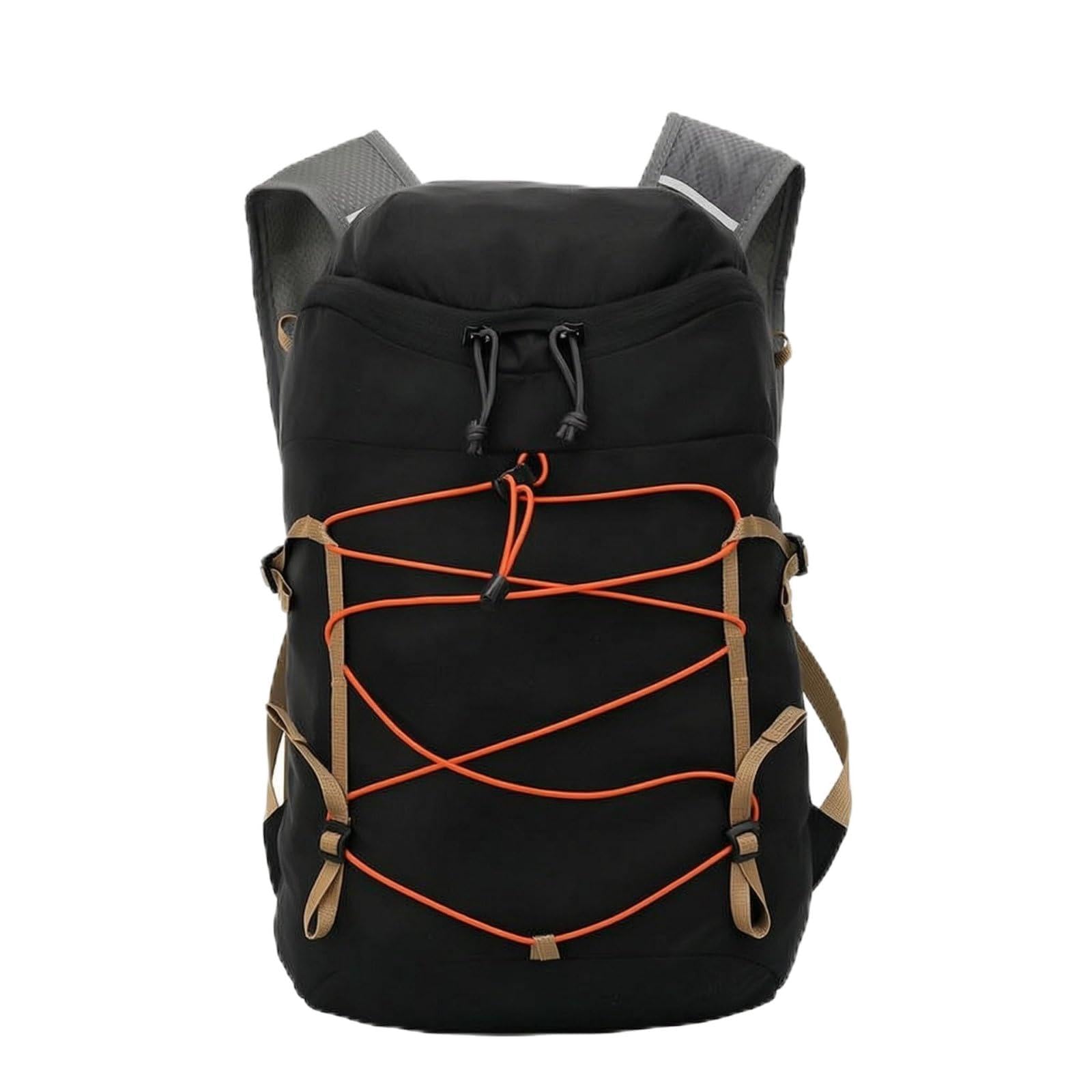 Baoblaze Zaino da Trekking Zaino Zainetto Borsa Rucksack con Chiusura a Coulisse Rapida Spallacci Imbottiti Cinghie per Compressione Struttura Morbida