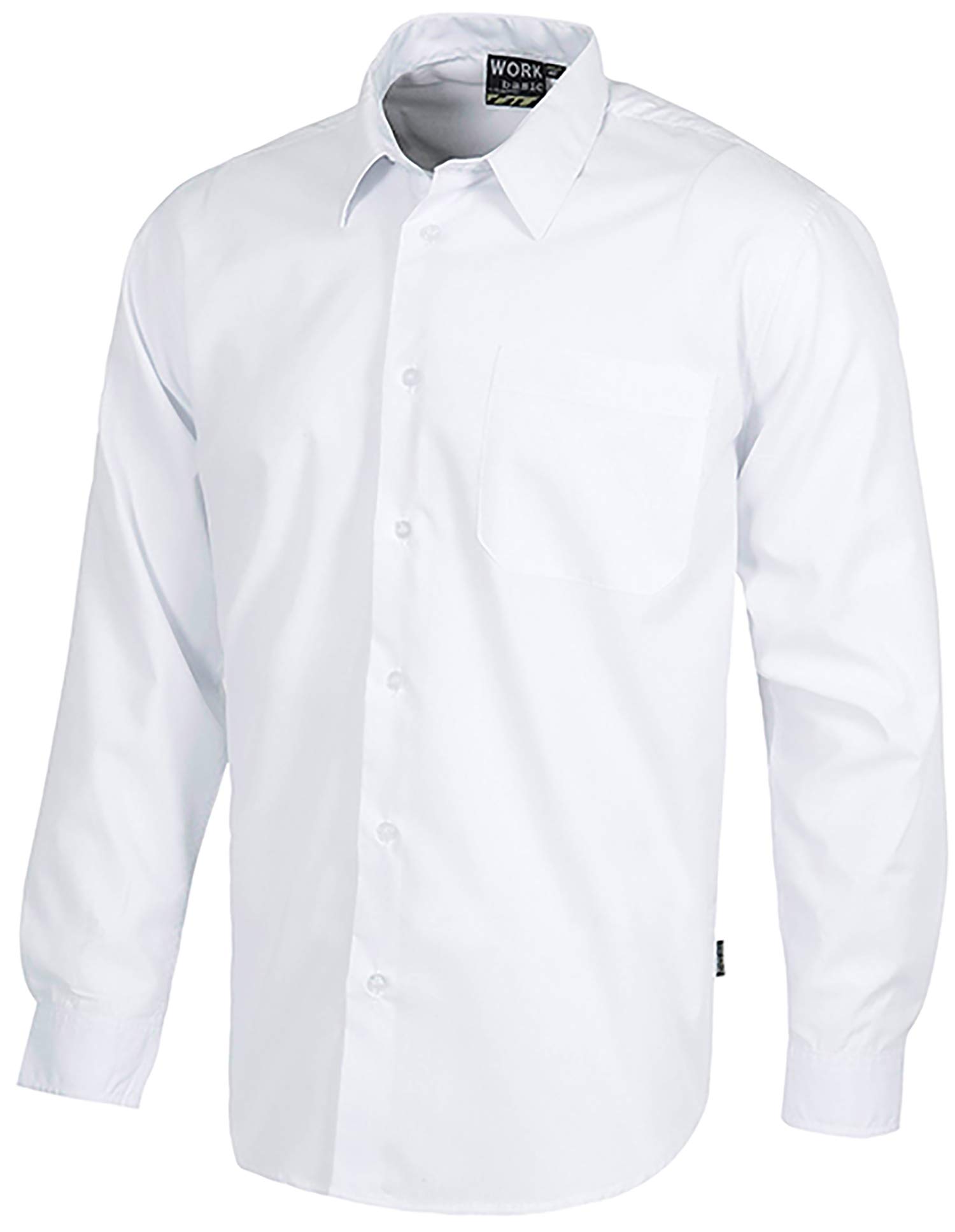 Work Team Camisa de Manga Larga con un Bolso de Pecho. Hombre