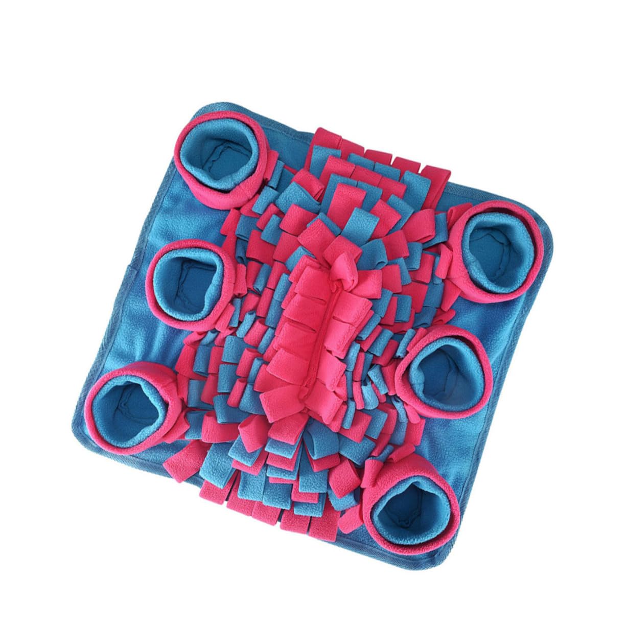 Lesipee rutschfeste Unterseite Matte Langsam Hund Leckmatte und Hunde aus Polar Fleece zum Futterverstecken Training