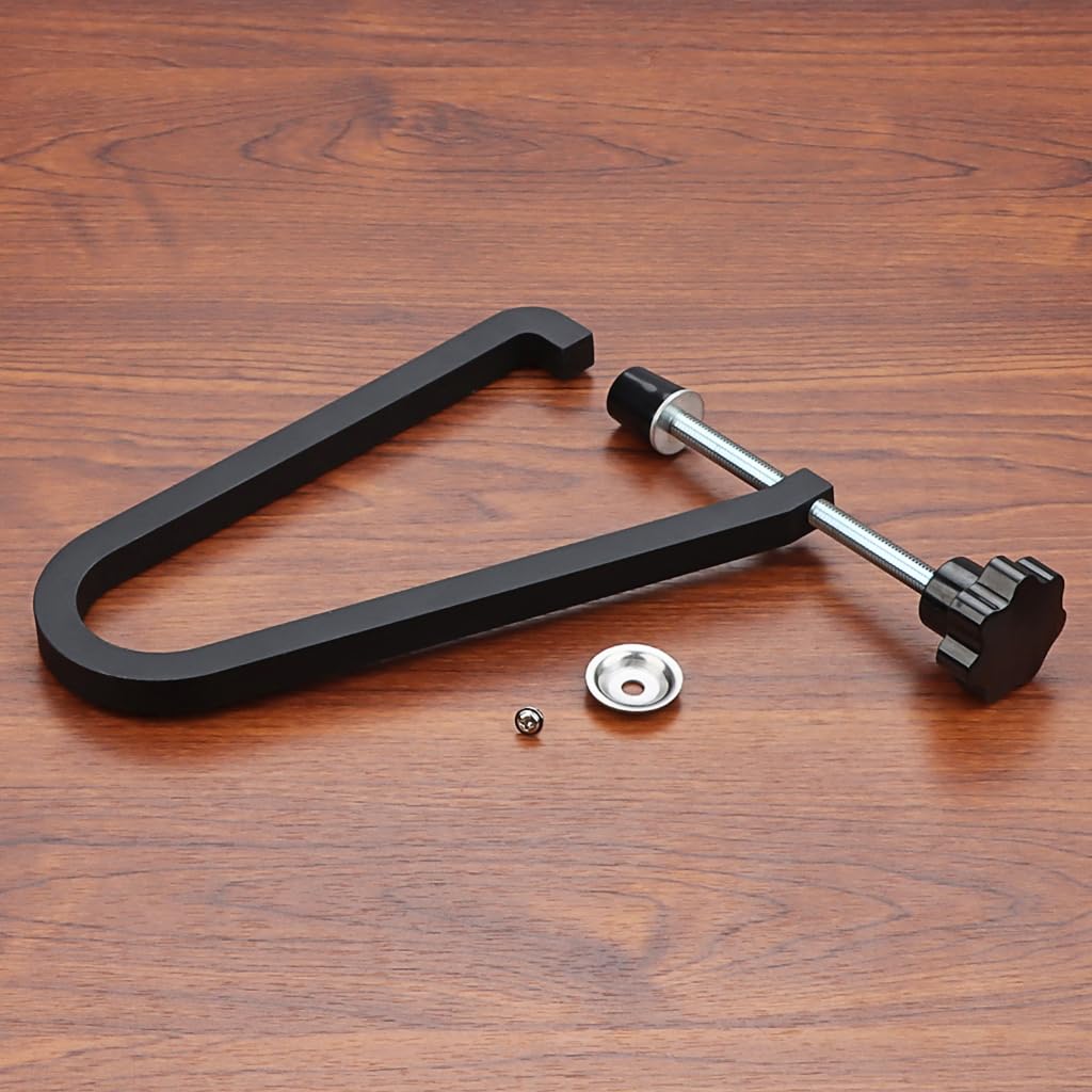 Pinza de guitarra para trastes de guitarra, abrazadera de puente de guitarra, abrazadera de alcance profundo