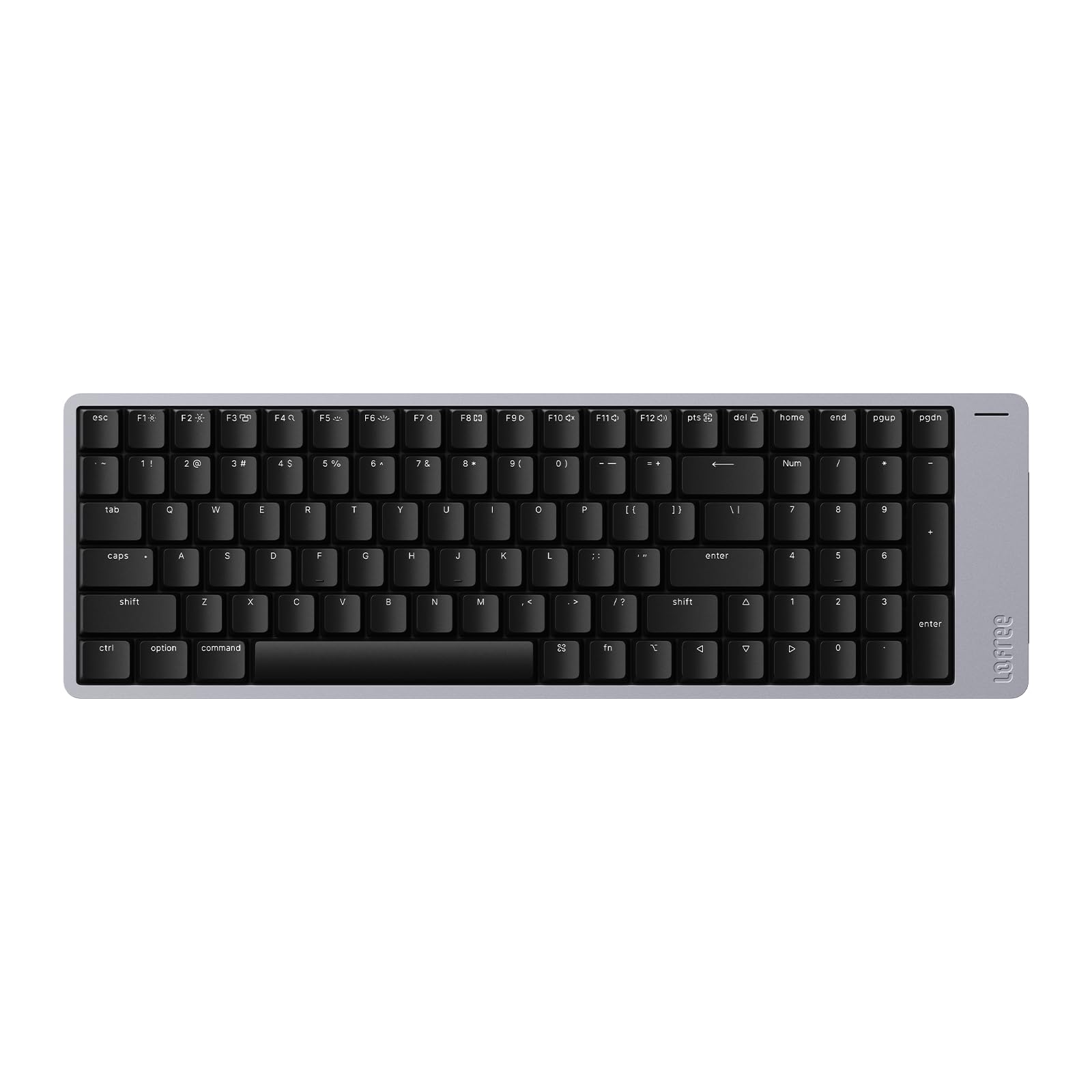 Amazon.com: LOFREE Flow2 Low-Profile Mechanical Keyboard, Aluminum