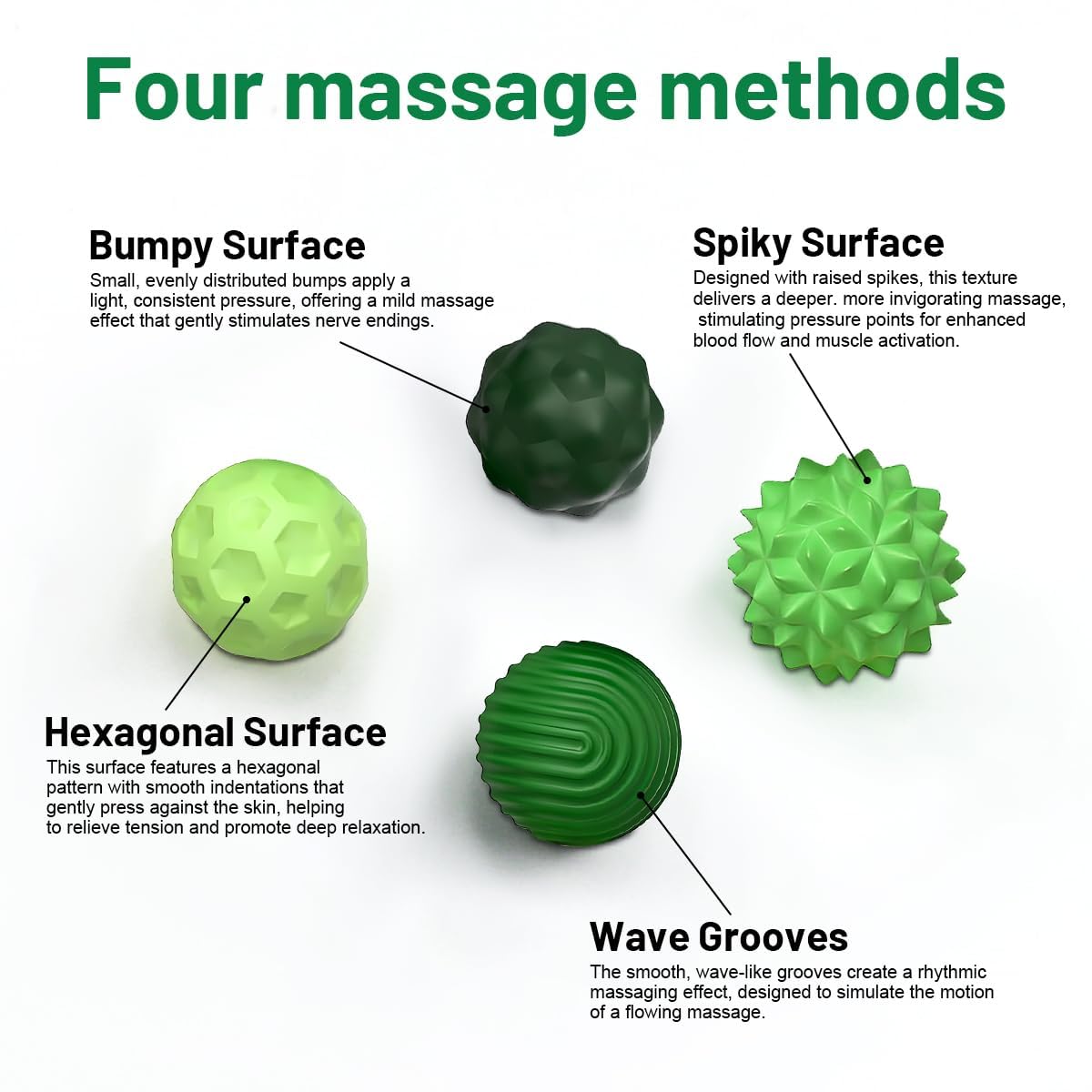 8 Boules Magnétiques En Silicone - Jouet Sensoriel Anti-stress Texturé - Soulage Anxiété Adultes Et Enfants