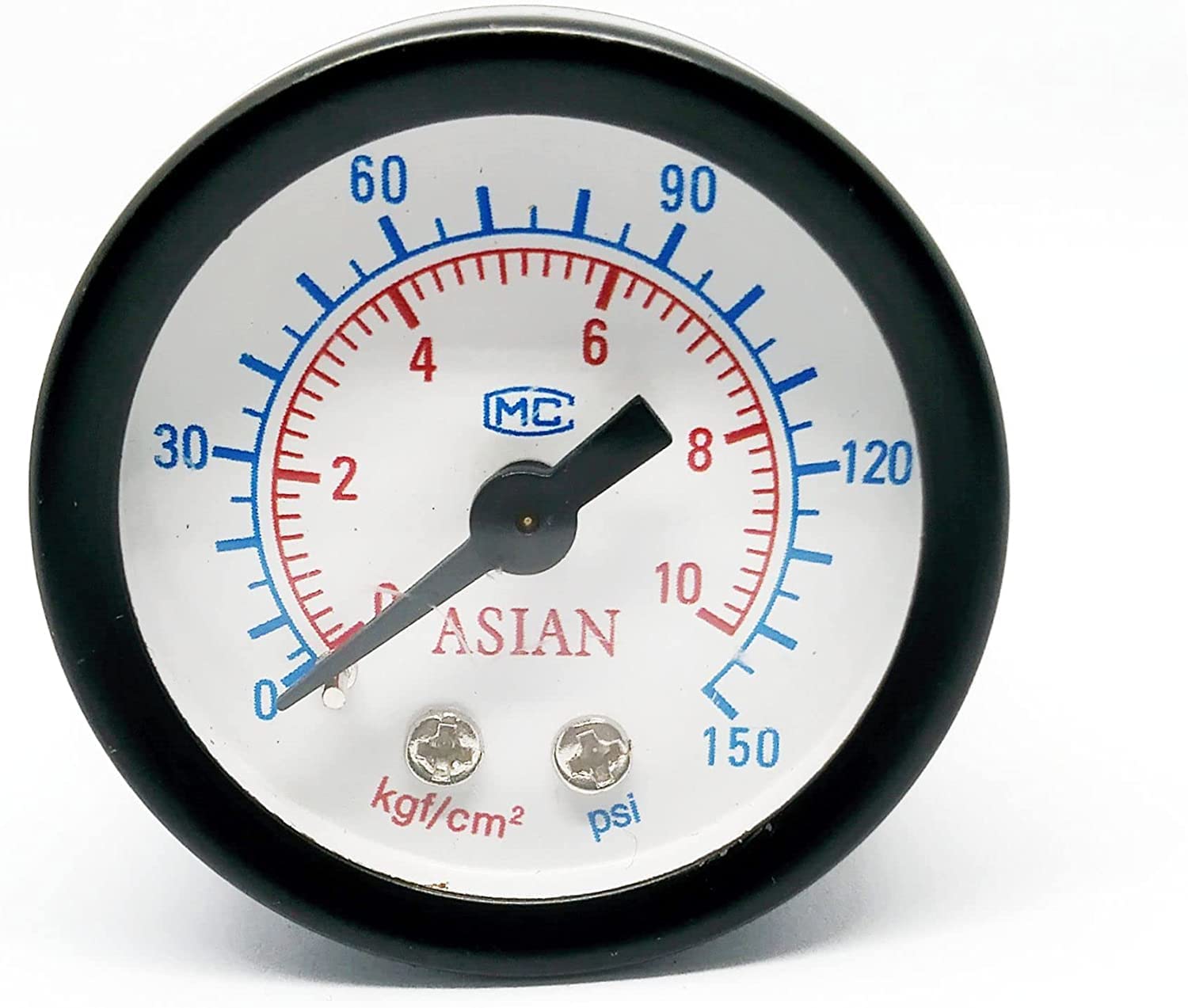 MAXAIR Pressure Guage for Air Compresor & FRL Unit Back type 0-150 PSI 0-10 Kg/cm2 Double Scale (Dial-50MM 1/4" G) (B0B2HSLVG8) Amazon Price History, Amazon Price Tracker