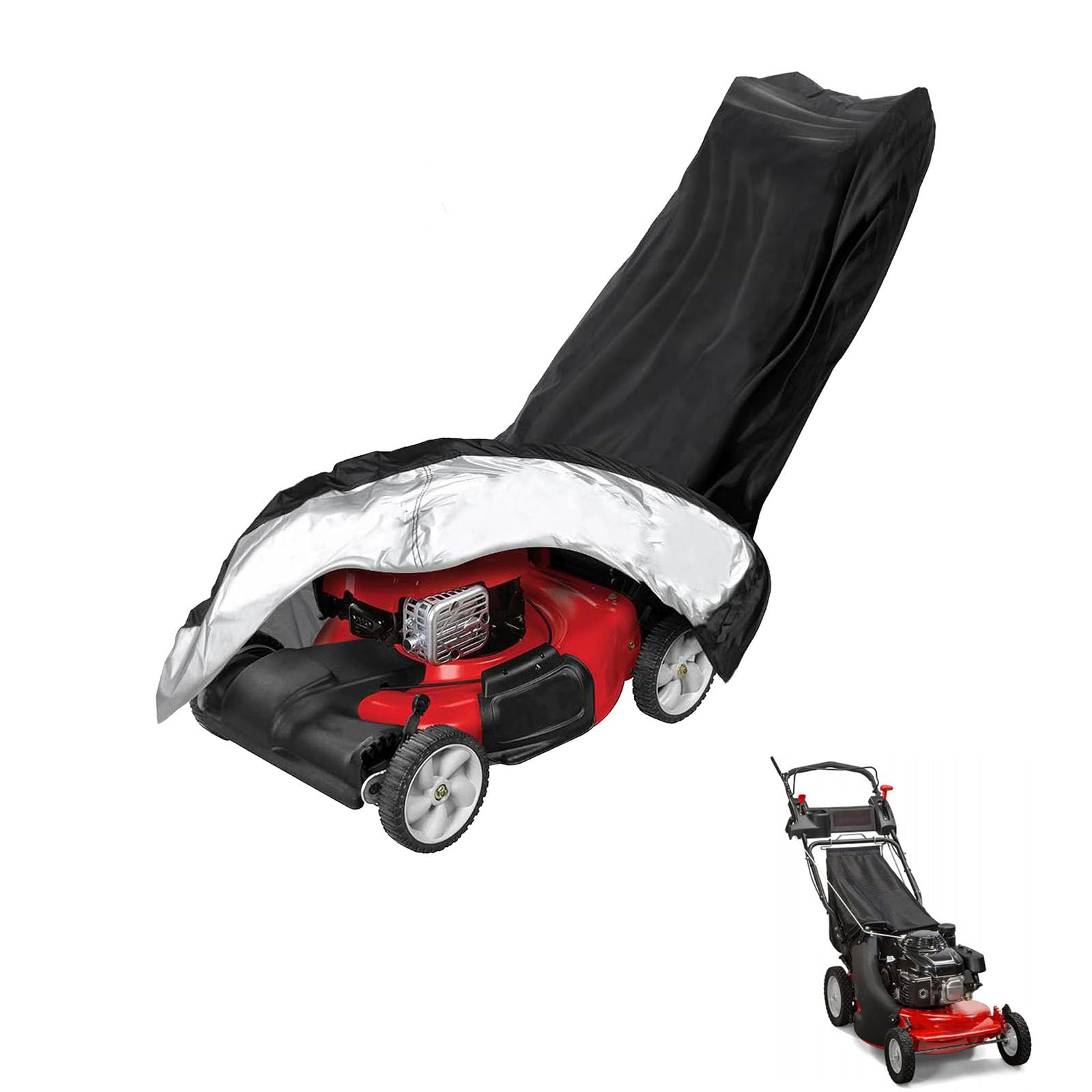 lawnmower cover Compatible with Snapper 7800849B ,waterproof and sun,suitable for indoor and outdoor use all year round, comes with a storage bag — image 1