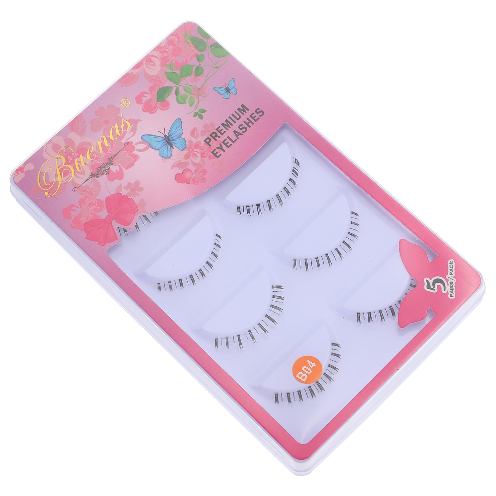 FRCOLOR 50 Paar Untere Wimpern Unterer Wimpernstreifen Russische Naturwimpern Natürliche Wimpern Falsche Wimpern Unteren Wimpernstreifen Transparenter Stiel Lower Ballaststoff