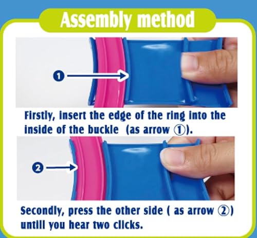 Miniatura 7 de 2 en 1 con lanzador de bolsas de frijoles, combina anillos de Hopscotch con juego de lanzamiento de bolsas de frijoles, juego de lanzamiento de