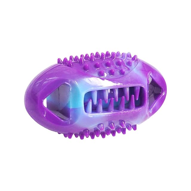 Snorvixre Dispensador de golosinas para perros pequeños, juguete masticable para perros pequeños