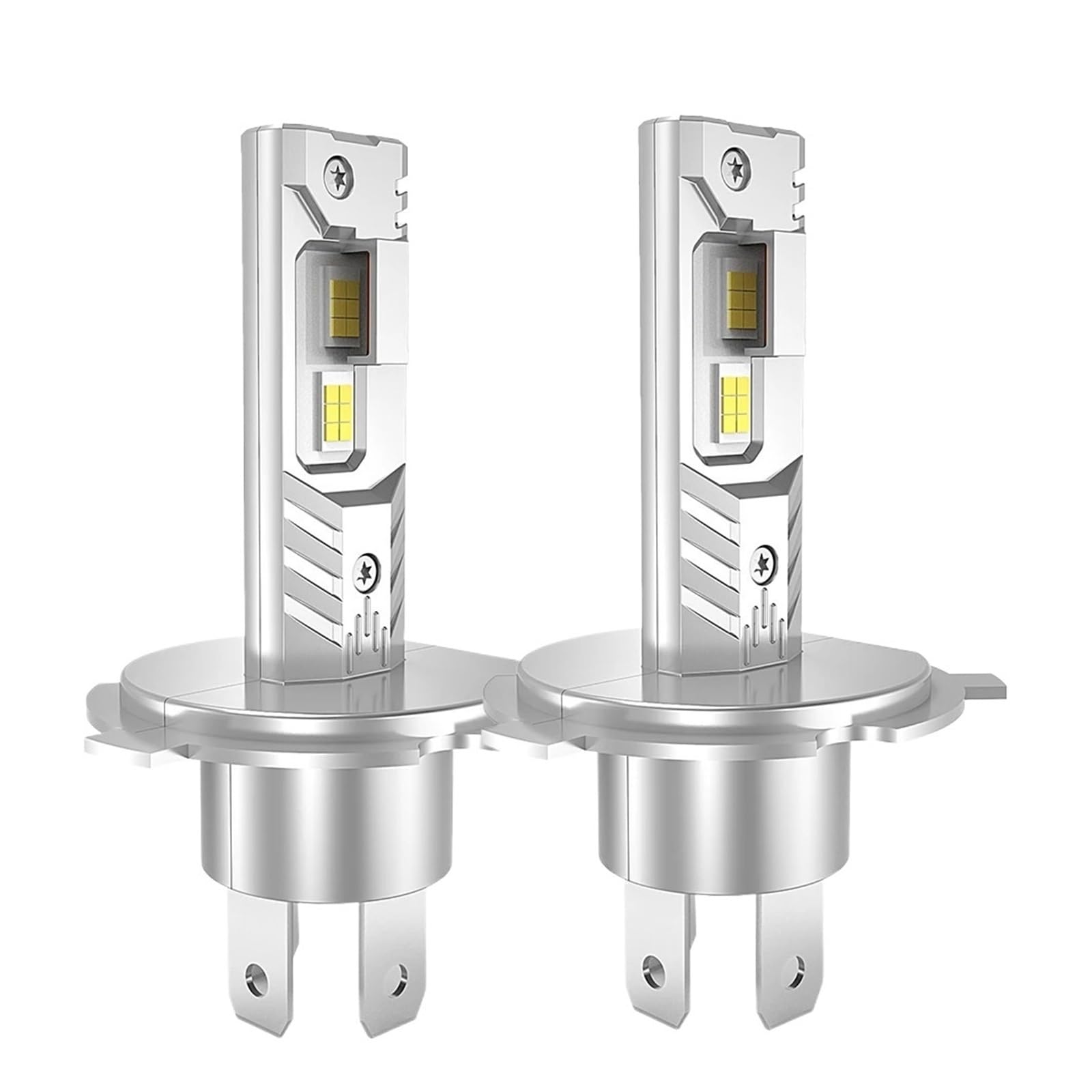 Luces LED H7 H4 H1 for lámpara de bombilla faro coche 1000000LM | +800% Focos brillantes Faro de automóvil 12V(2PCS H4)
