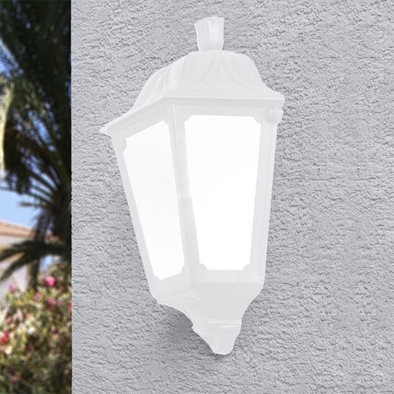 B·LED Barcelona Außen-Wandleuchte – IP55, Aus Kunstharz, E27, Klassisches Design