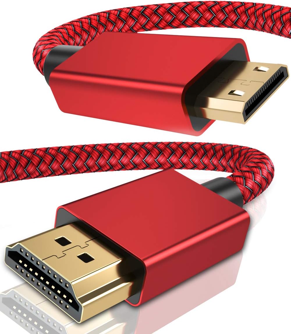 KabelDirekt Câble Mini HDMI avec design incassable 5m (HDMI vers