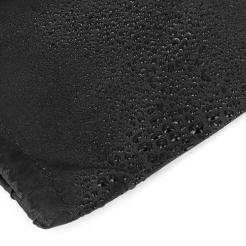 Image of X AUTOHAUX Pair Durable Black Rear Side View Mirror Cover Bag Accessories for Car Vehicle