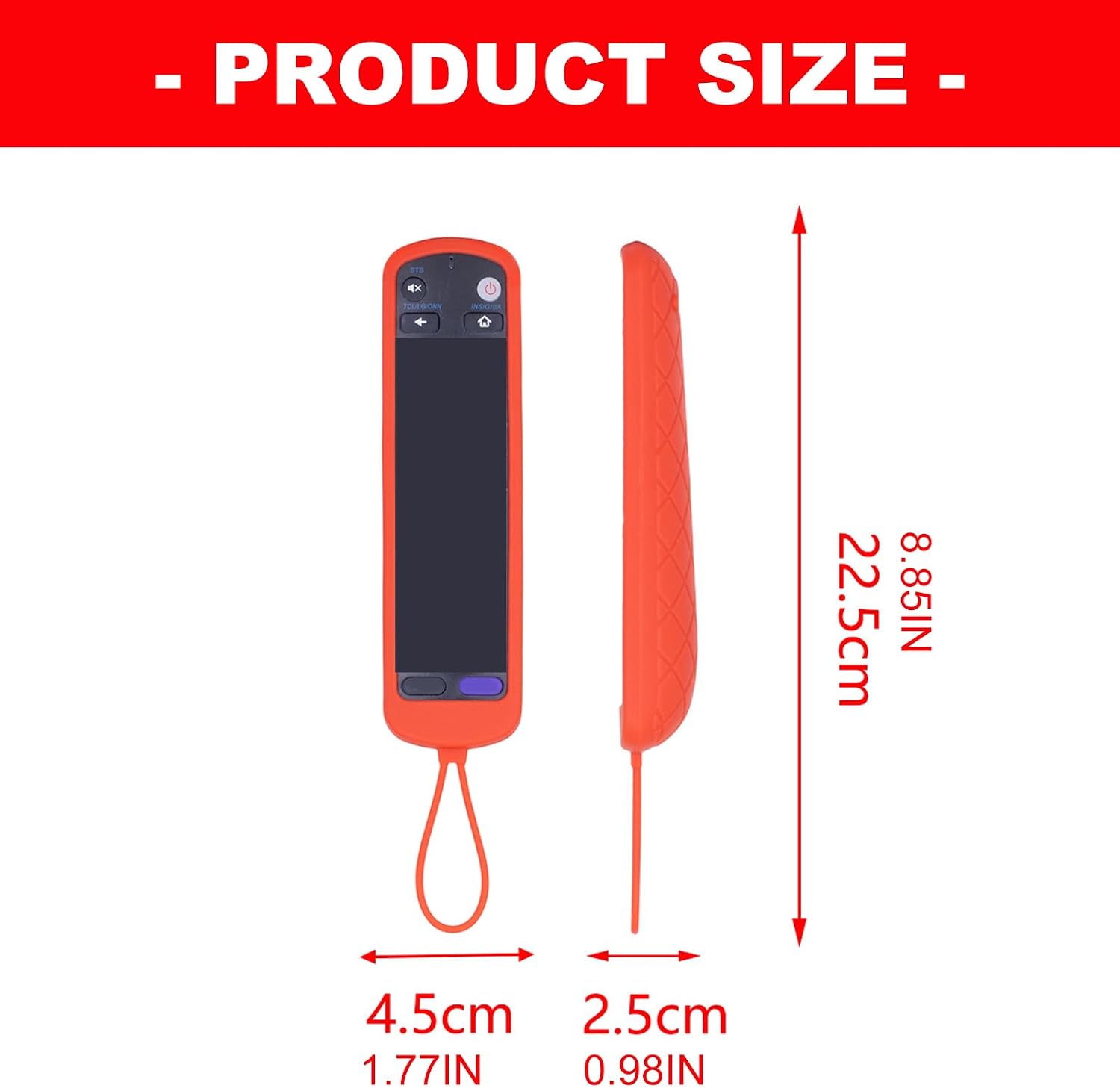 Flexible Silicone Protective Cover for Remote Control AntiDrop Protector Silicone Remote Control Cover