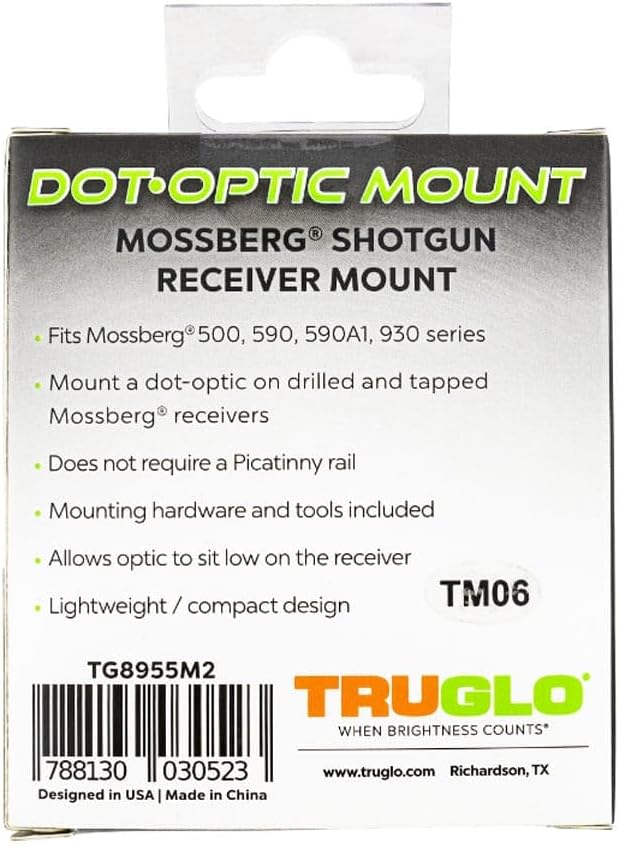 TRUGLO Shotgun Reciever Mounts