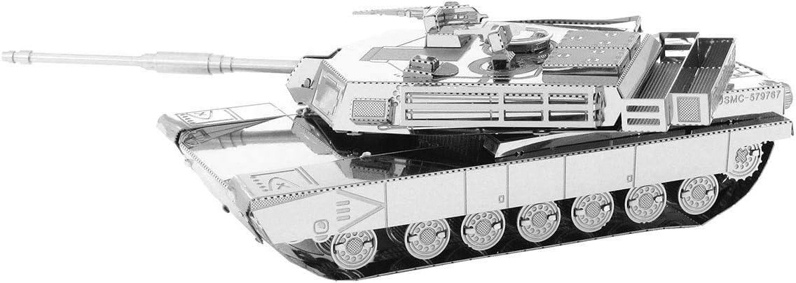M1 Abrams Tank 3D Metal Model Kit Fascinations