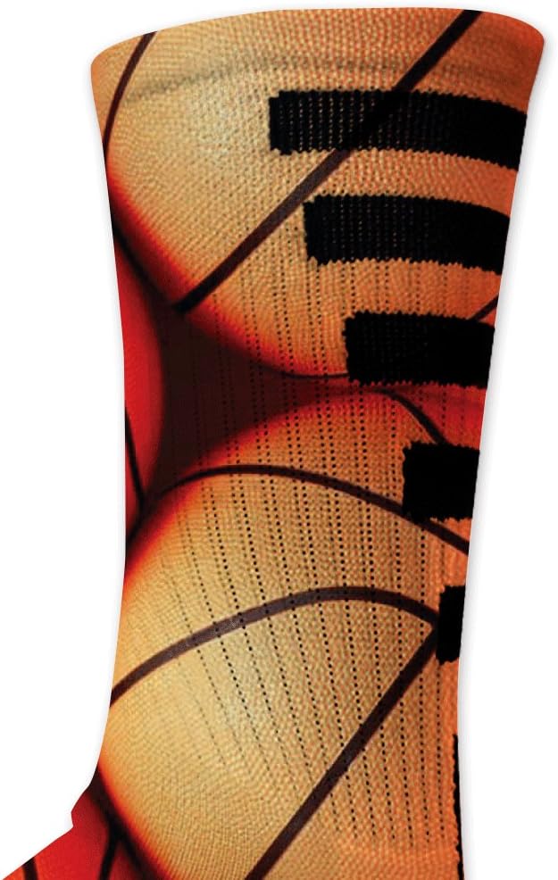 VictoryStore Basketball Performance Crew Sock -Design 2