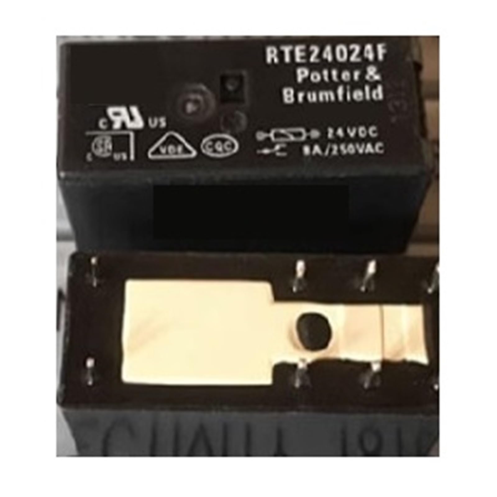 Relais RTE24024F 24 V CC 8 A (10 pièces)(10PCS)