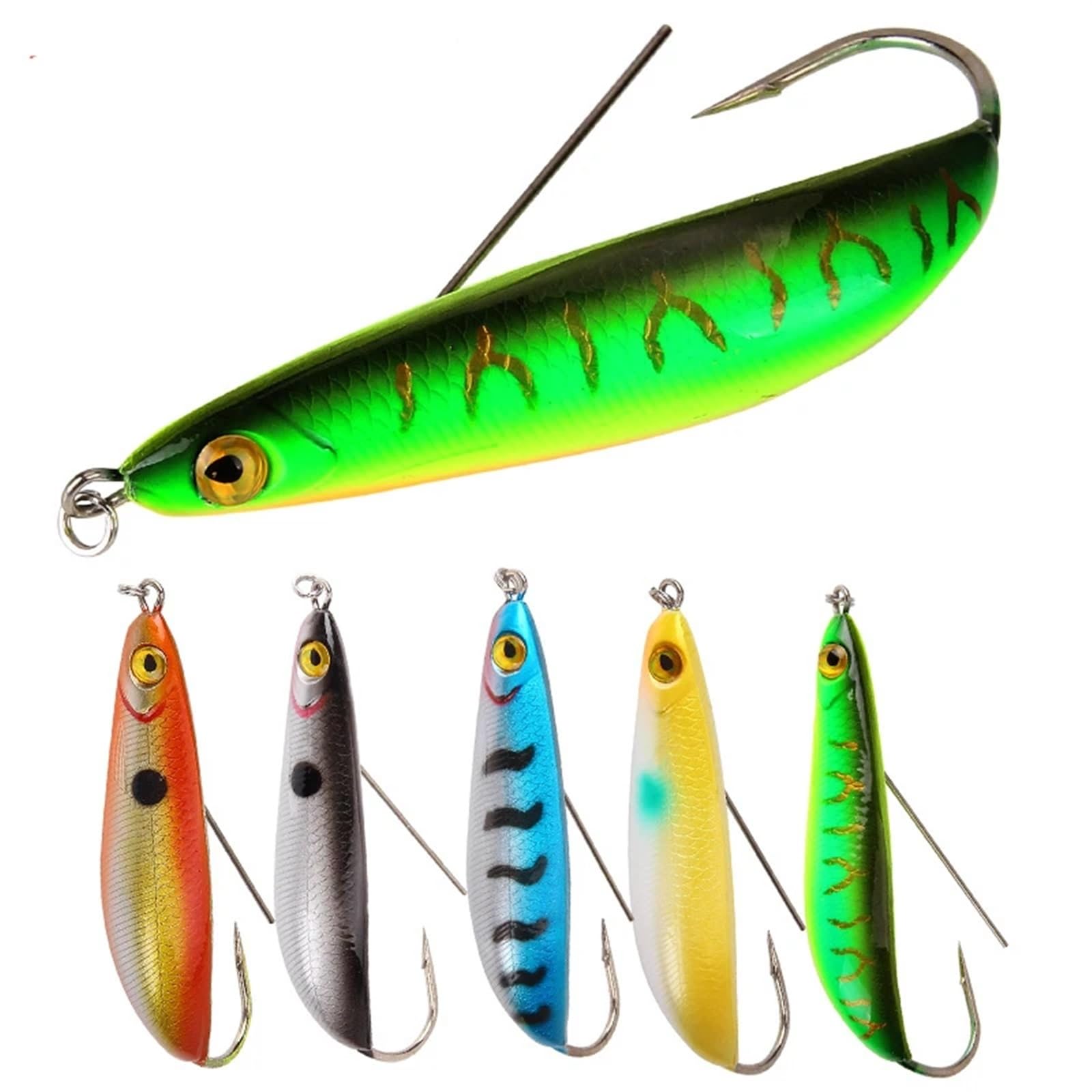 1 pz Richiamo di Pesca 8.5 cm/19.9g Anti Erba Pesca Wobbler Isca Esche Artificiali Esche Dure Laser Corpo Realistico pesce Affrontare