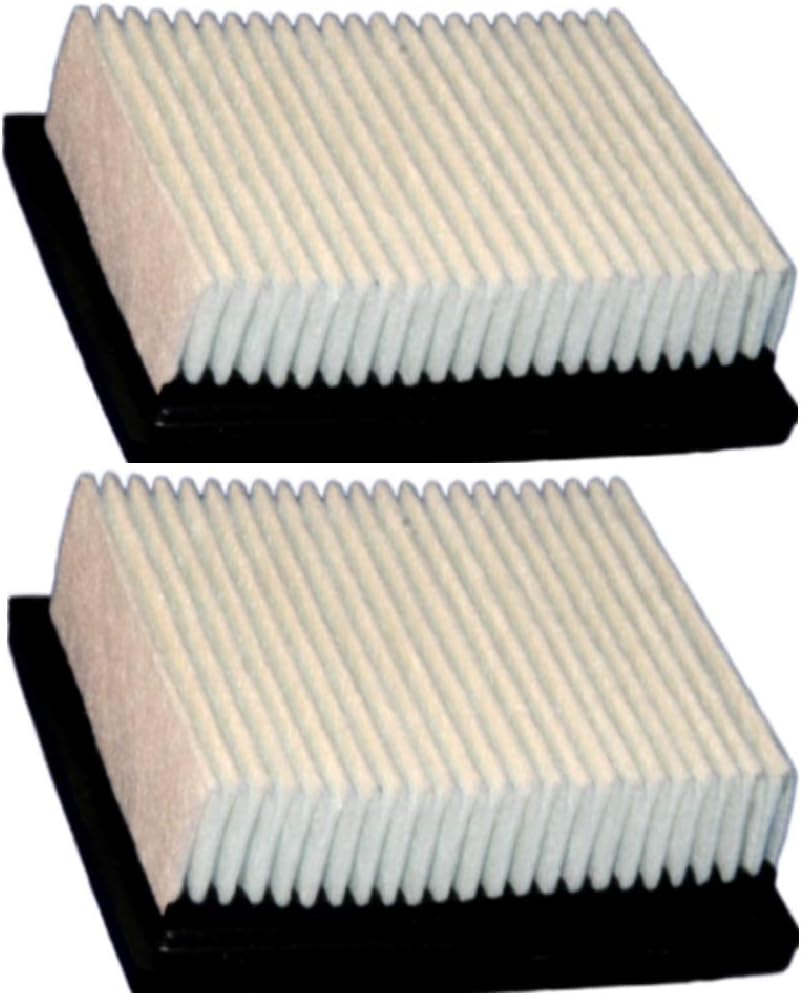 Dust Panel Filter - Quantity 2 - Part 1037822 - Replacement for Tennant Sweeper