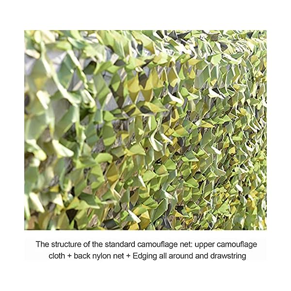 Gwendolyn tarnnetz Militär Camo Netting Camouflage Netting Woodland Tarp Mesh Net, Sonnenschutznetz für Tarnnetz… – Bild 6