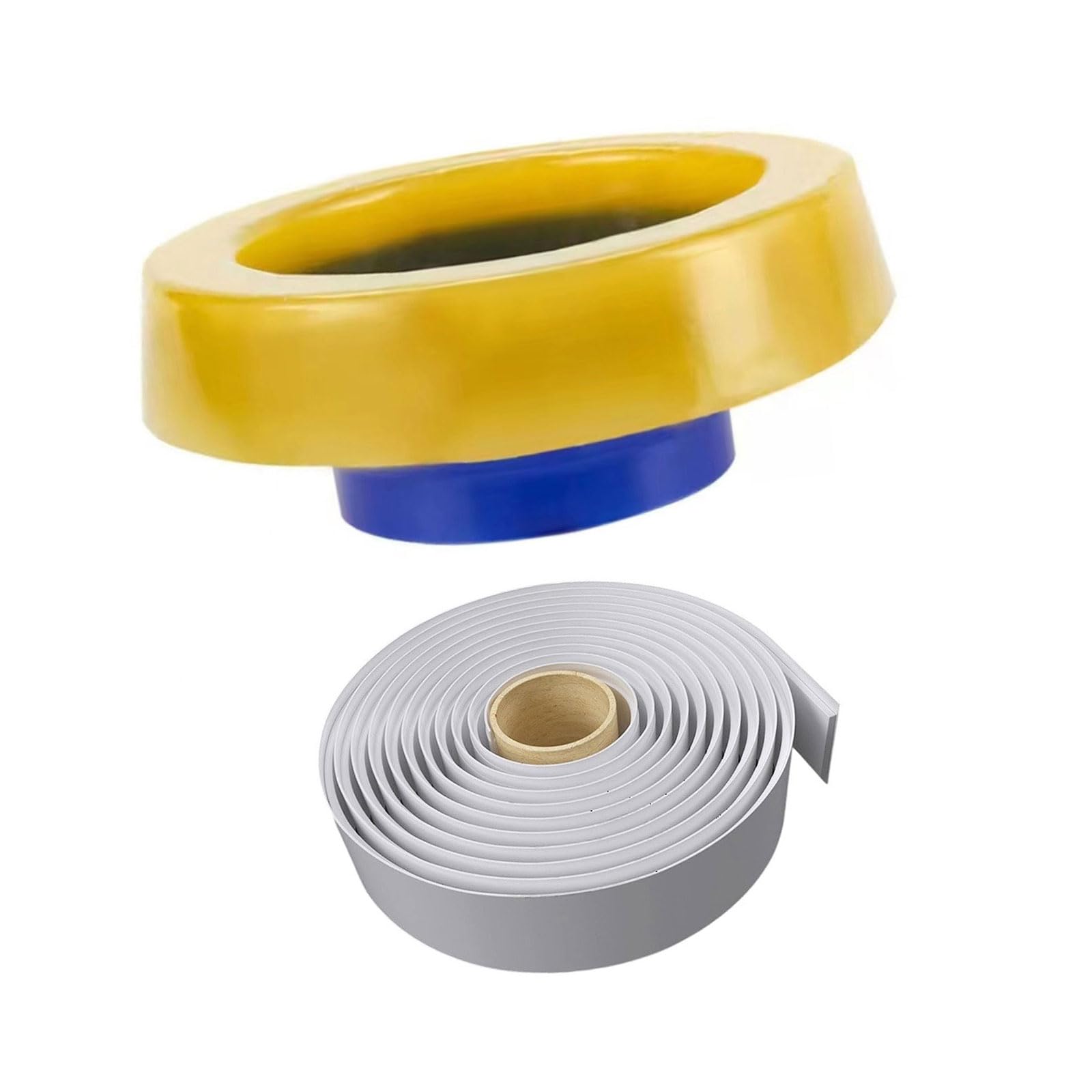 LUJIAXI Bathroom Toilet Bowl Gasket Floor Outlet Drain Pipe Flange Rings Backflow Sealing Enduring Sealing Bathroom Parts