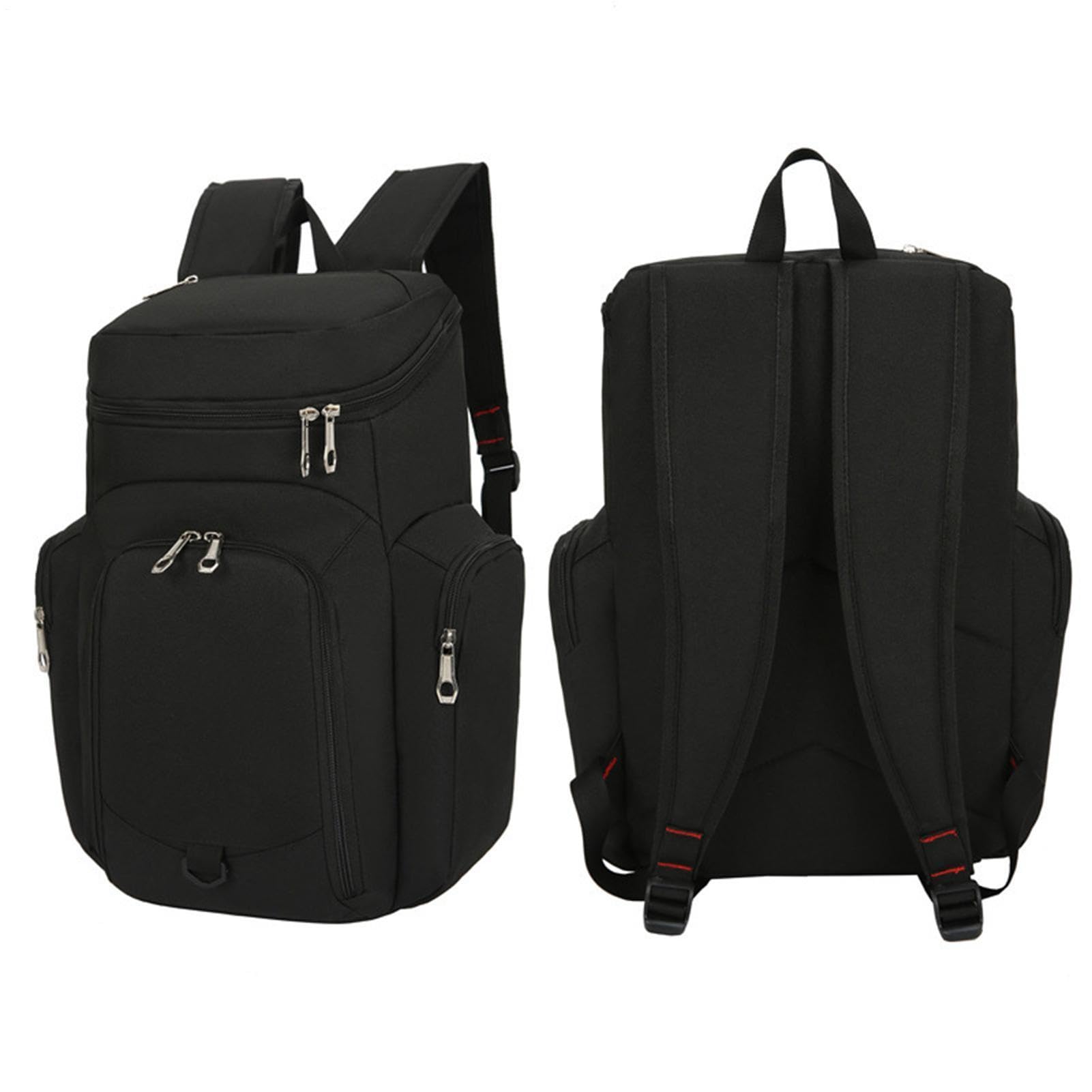Mochila de baloncesto para gimnasio, mochila deportiva de gran capacidad, bolsa para botella de agua, parte inferior impermeable, bolsa para libros al aire libre con tela elástica y
