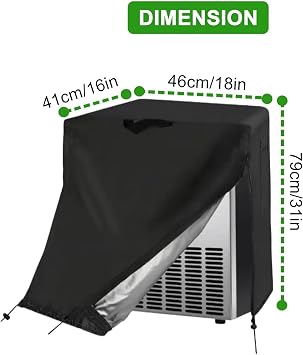 Ice Maker Cover Portable Dustproof Protector