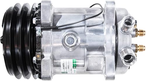 Miniatura 4 de GREEN Compresor universal A/C con 2PK embrague SD508 Estilo 5H14 R134A V Cinturón - Línea Premium