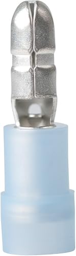 Miniatura 4 de Ancor 230719 - Tapones para entrada de embudo de doble encrespamiento eléctrico de nailon con agarre de aislamiento (hembra, calibre 16 a 14, 4