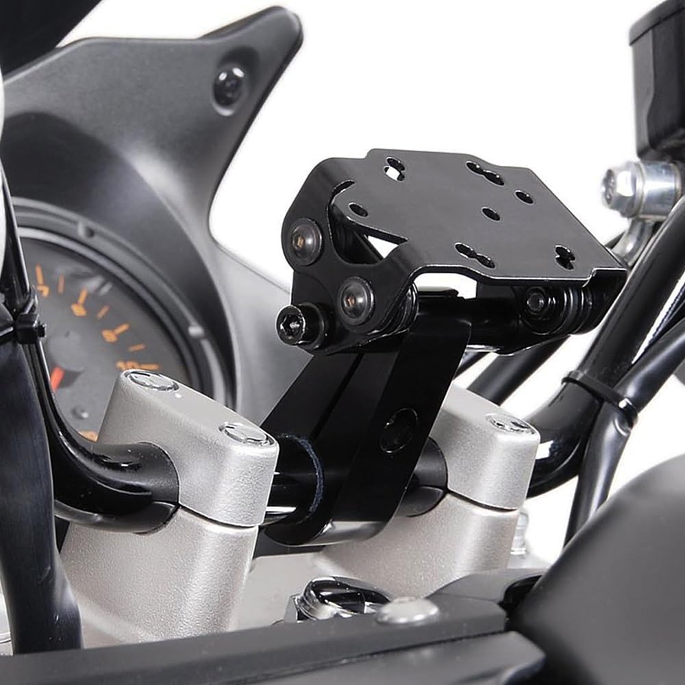 Systèmes Fixation GPS Support Universel Noir De Navigation De Téléphone Portable De GPS De Bâti De 22MM D'accessoires De Moto Téléphone Navigation GPS (Taille : A Set)