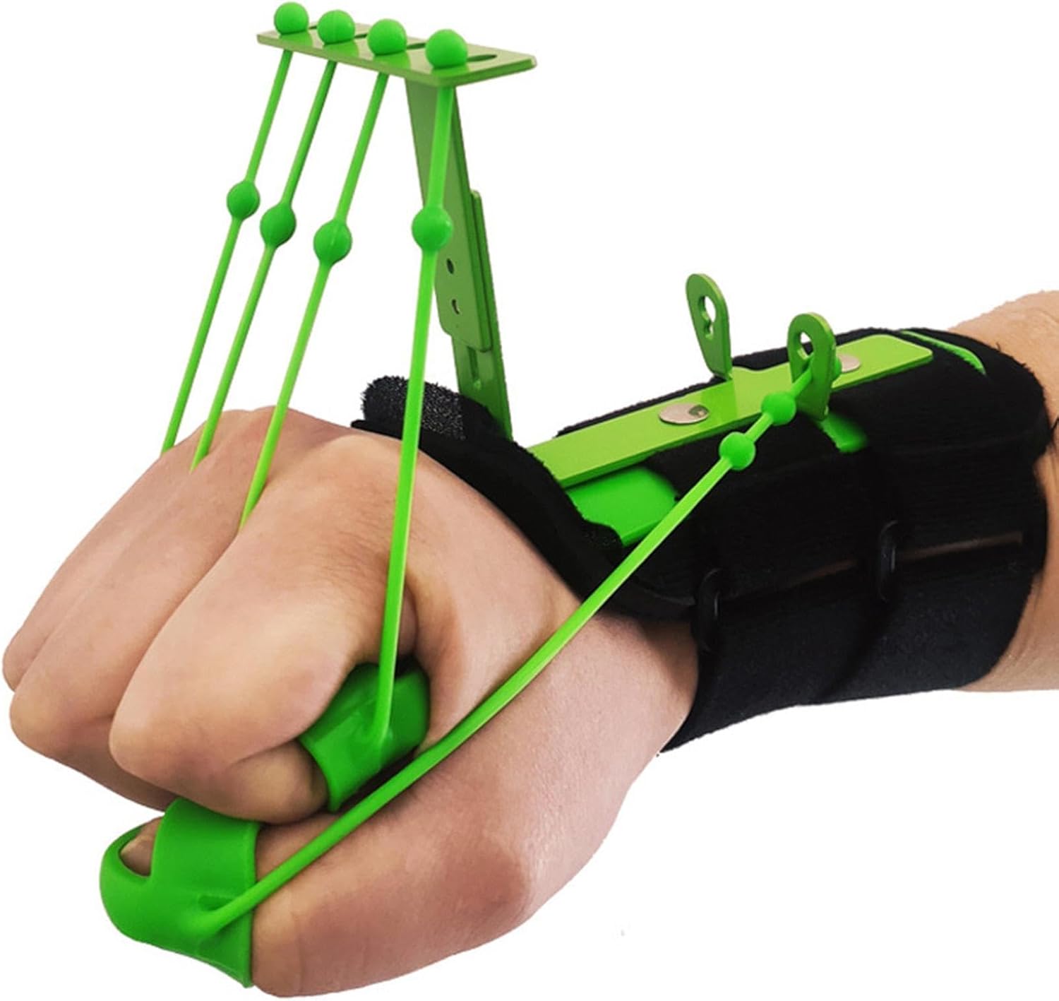 Forearm Strengthener, Finger Grip Strengthener, Silicone Hand Exercises For Strength Extender Training Rehabilitation Strength 5 Fingers Exercise