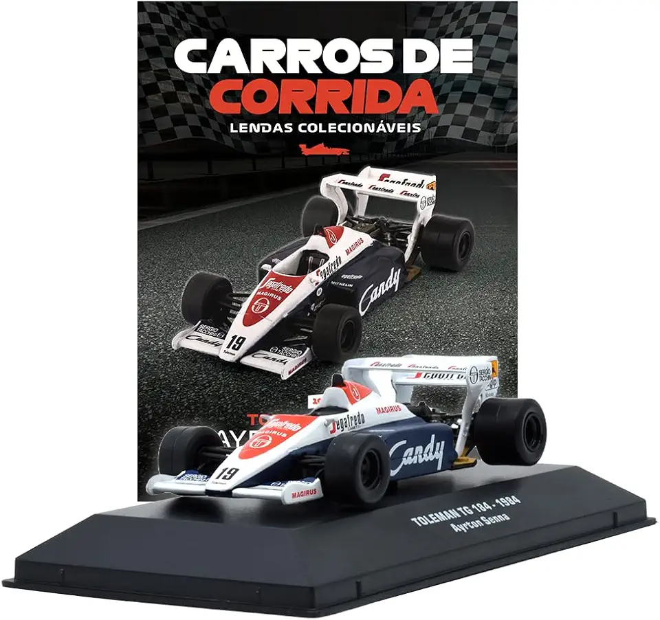 LUPPA TOLEMAN TG 184 - GP FRANÇA 1984, Fórmula 1/Carro Metálico Diecast/Carro em Escala e Série Colecionáveis