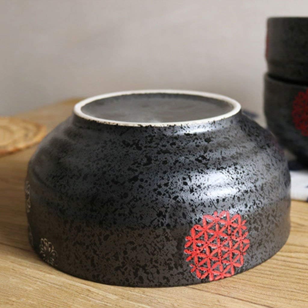 ボウル ブラック シンプル 北欧風 洋風 プレート 陶器製 テーブルウェア フルーツ サラダ デザート 朝食 プレート ボウル プレ