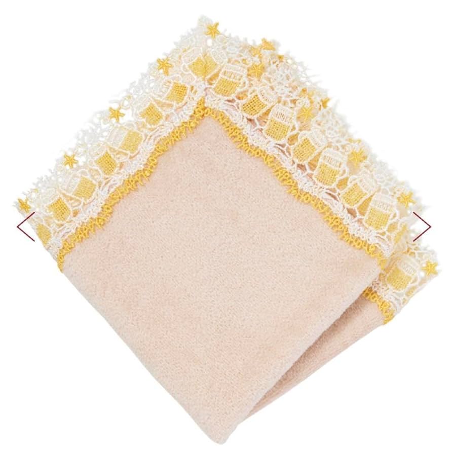 Amazon.co.jp: 近沢レース タオルハンカチ ビール ベージュ