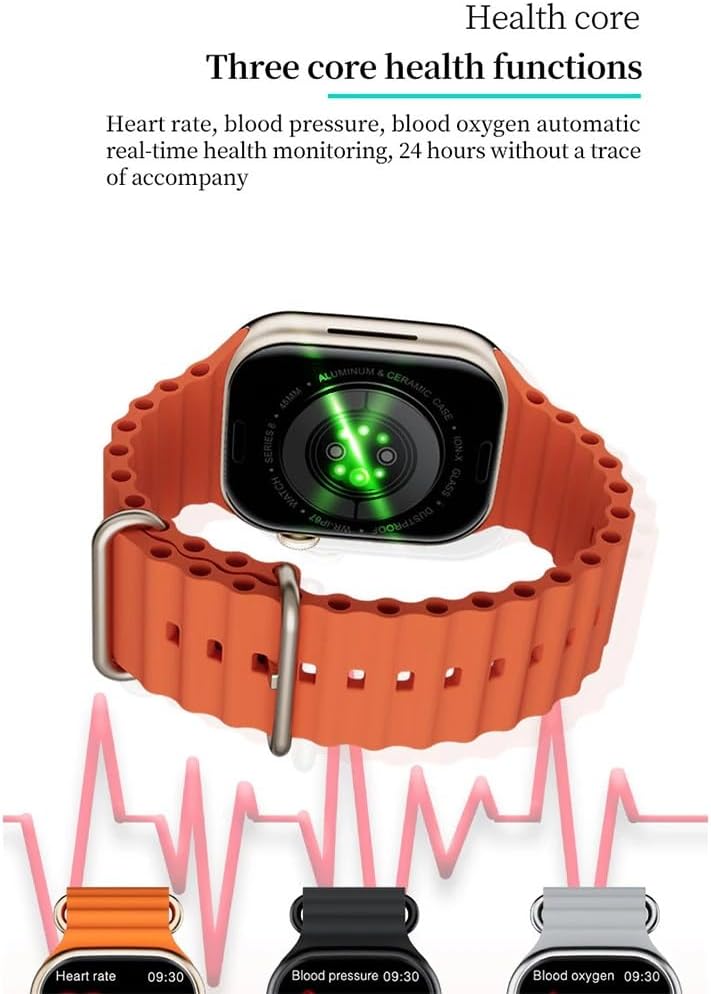 People taking a selfie, implying remote camera control with X9 Pro Smartwatch