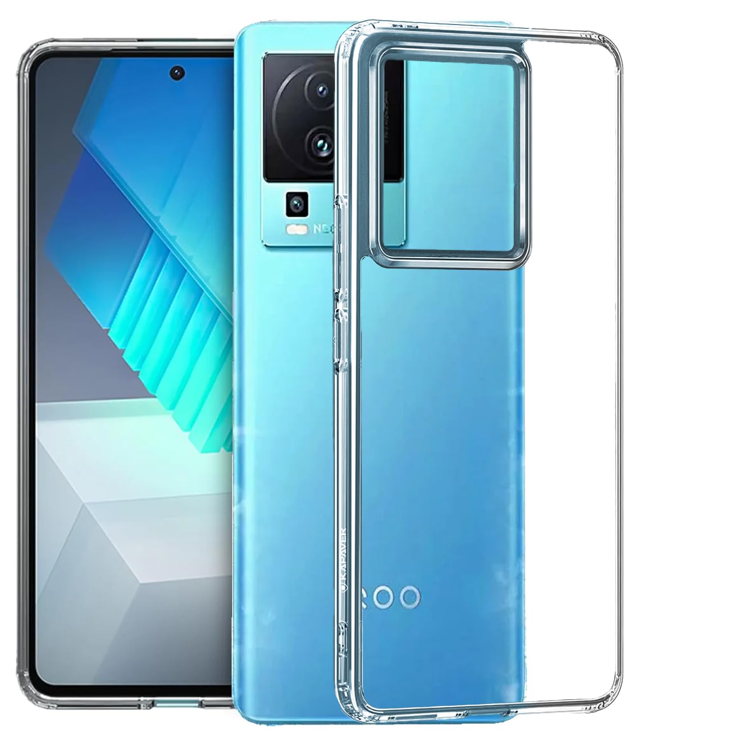 KAPAVER® Hybrid Series Compatible with iQOO Neo 7 5G / iQOO Neo 7 Pro 5G Case Cover Hard PC Soft Flexible TPU Bumper Protection Back Cover (Clear) (B0BY8GPQ15) Amazon Price History, Amazon Price Tracker