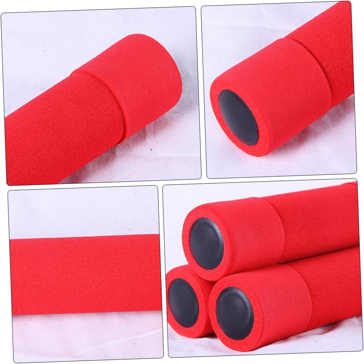 POPETPOP 2pcs Women's Ergonomic Foam Dumbbells for Home Gym Small Arm Weights for Workouts for Toning and Sculpting Easy to Grip for Indoor and Outdoor Exercise