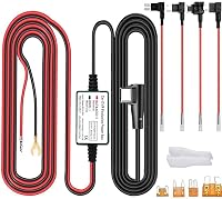 Gebildet Menetrögzítő Kamera Bekötő Szett Type-C USB Csatlakozóval, 12V-24V 5V Átalakító Feszültségvédelemmel, 4m Kábel 1