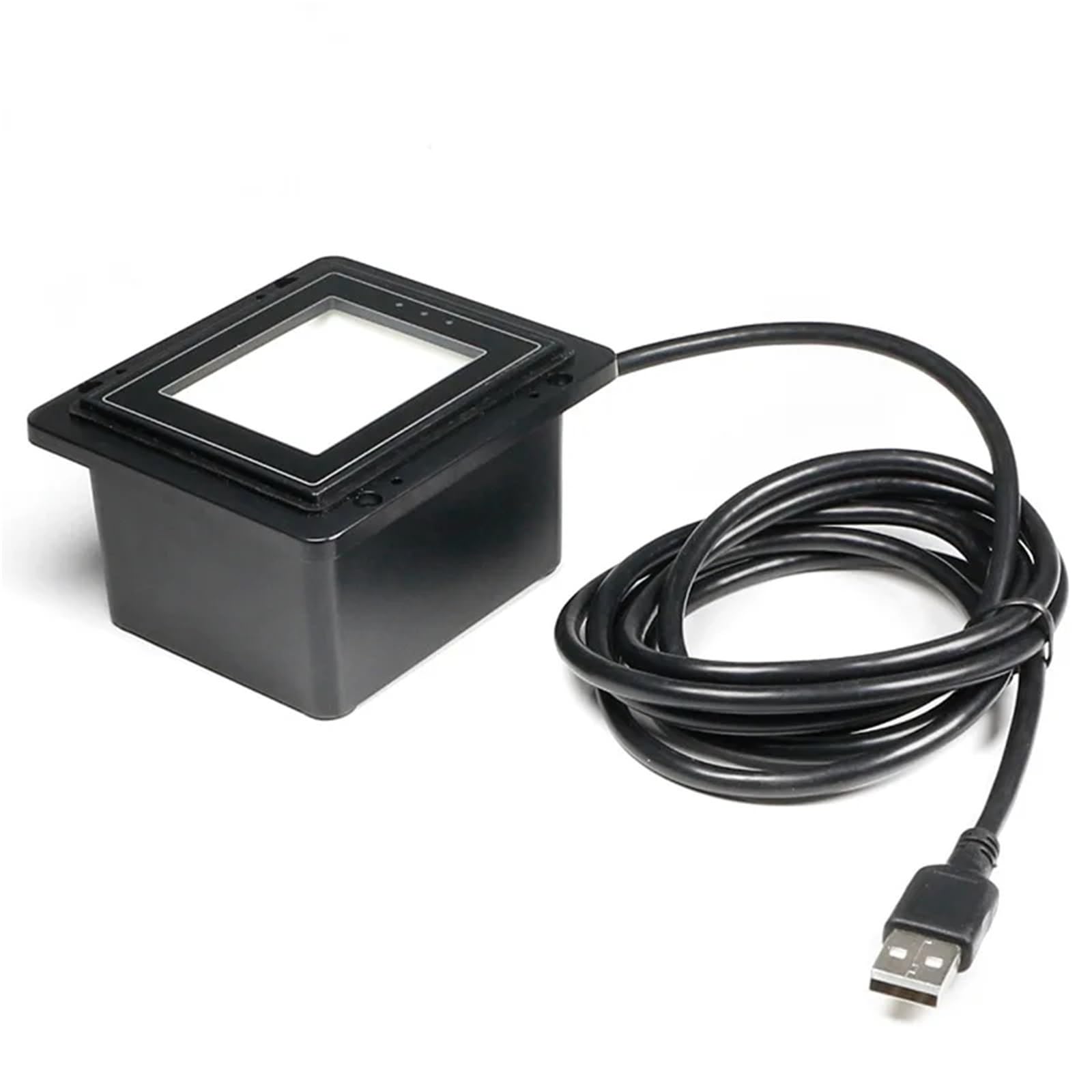 Wodoodporny, wbudowany skaner kodów kreskowych 2D, czytnik modułów, mocowany na stałe skaner kodów QR USB RS232 RJ45 Magazyn Logistyczny(RS232)