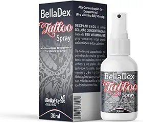 BellaDex Spray Tattoo BellaPhytus, Solução Concentrada de Dexpantenol, 30ml
