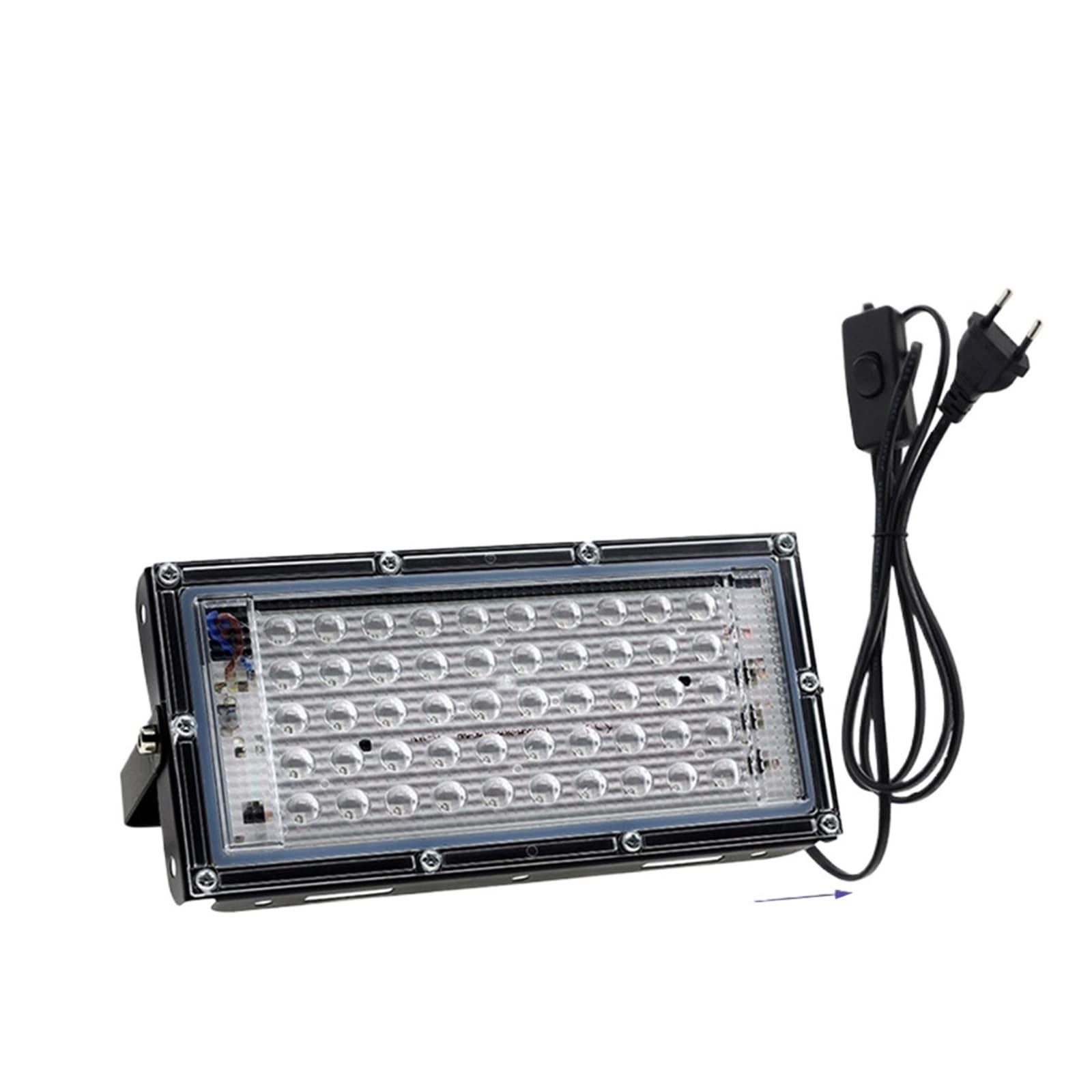 Przenośna lampa ultrafioletowa 50-400 W, utwardzająca klej UV, lampa ultrafioletowa do oświetlenia baru, klubu nocnego, reflektorów i oświetlenia zewnętrznego(300W)